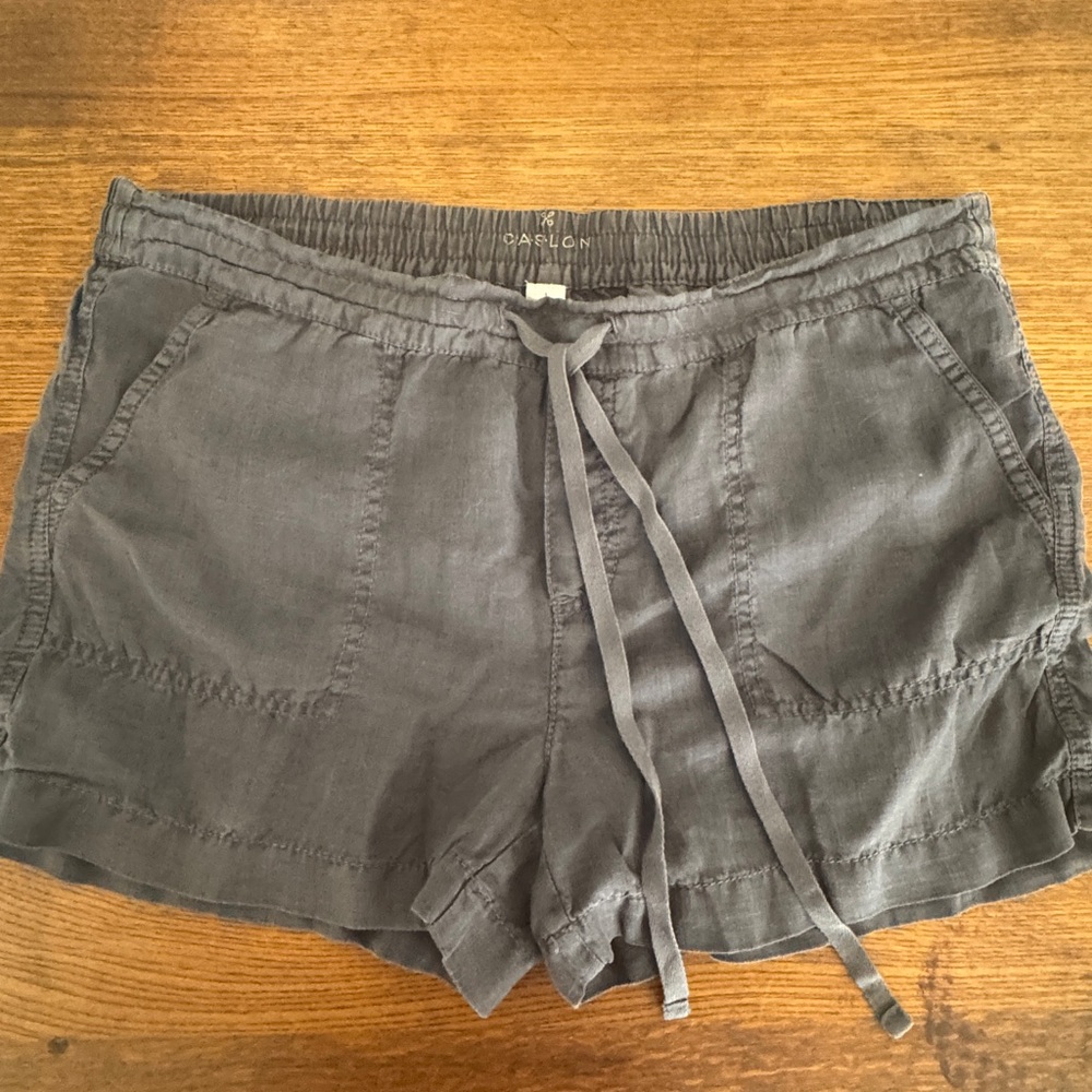 Caslon Charcoal Women's Cargo Shorts